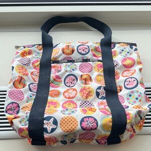 LE SPORTSAC Colorful Women's Tote Bag good condition.